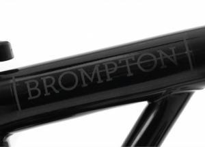 벨로엥 브롬톤,버디,브룩스,베스비,BROMPTON Main frame Decal - Black edition